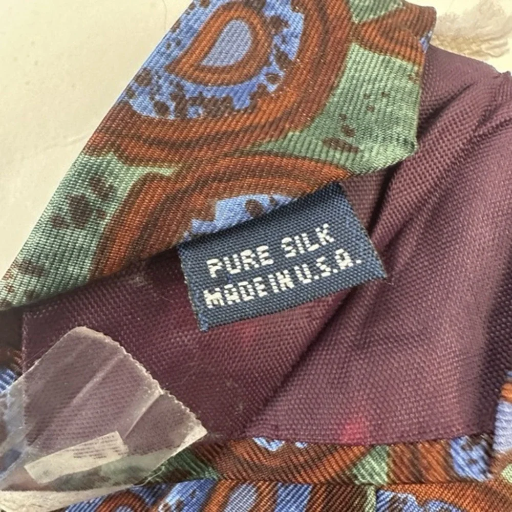 Lot‎ of 7 Assorted Men's Neck Ties Silk Made In USA & Italy Designer